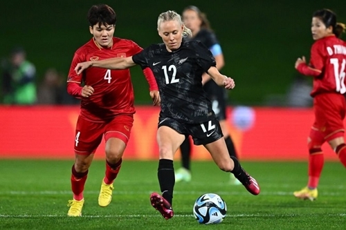 Tuyển nữ Việt Nam thất bại 0-2 trước nữ New Zealand 